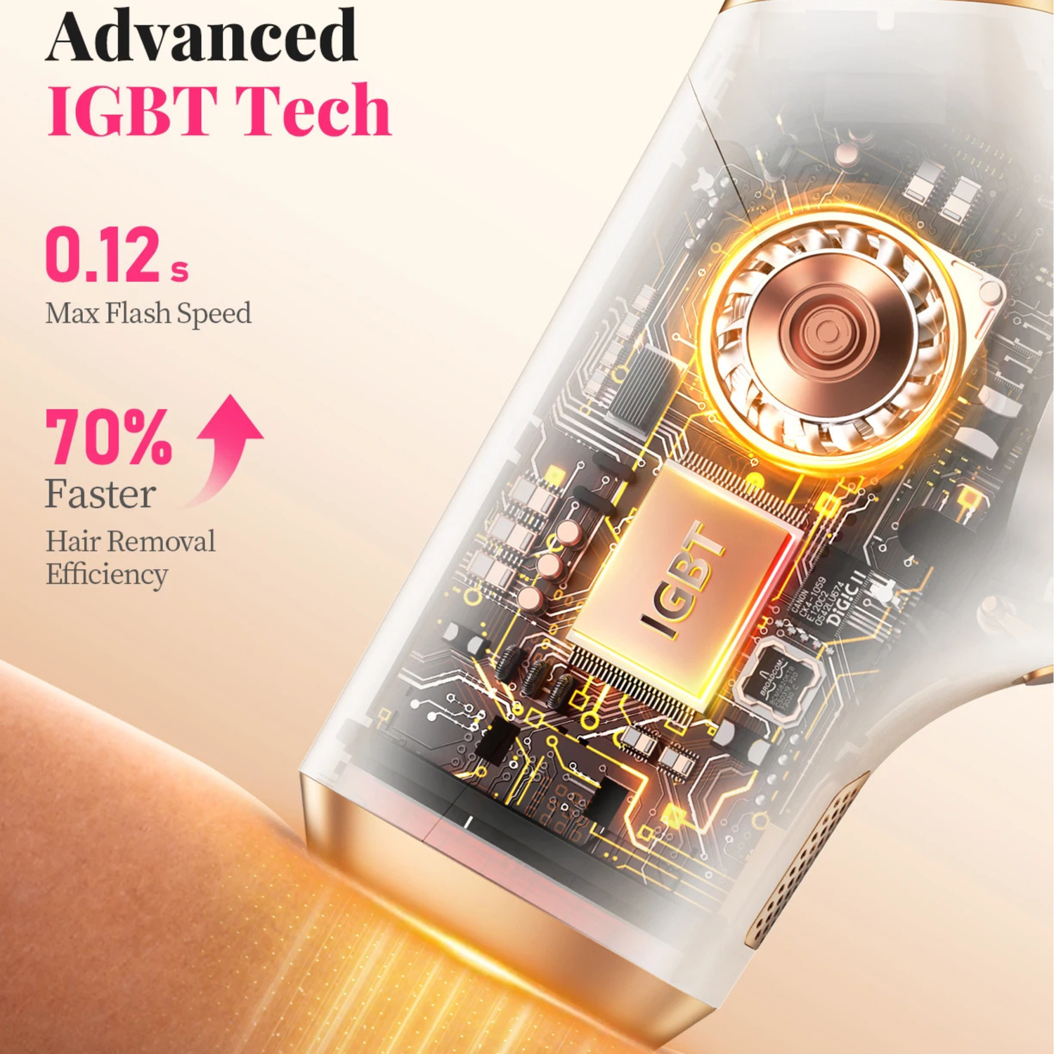 IPL Permanent Hair Removal Device