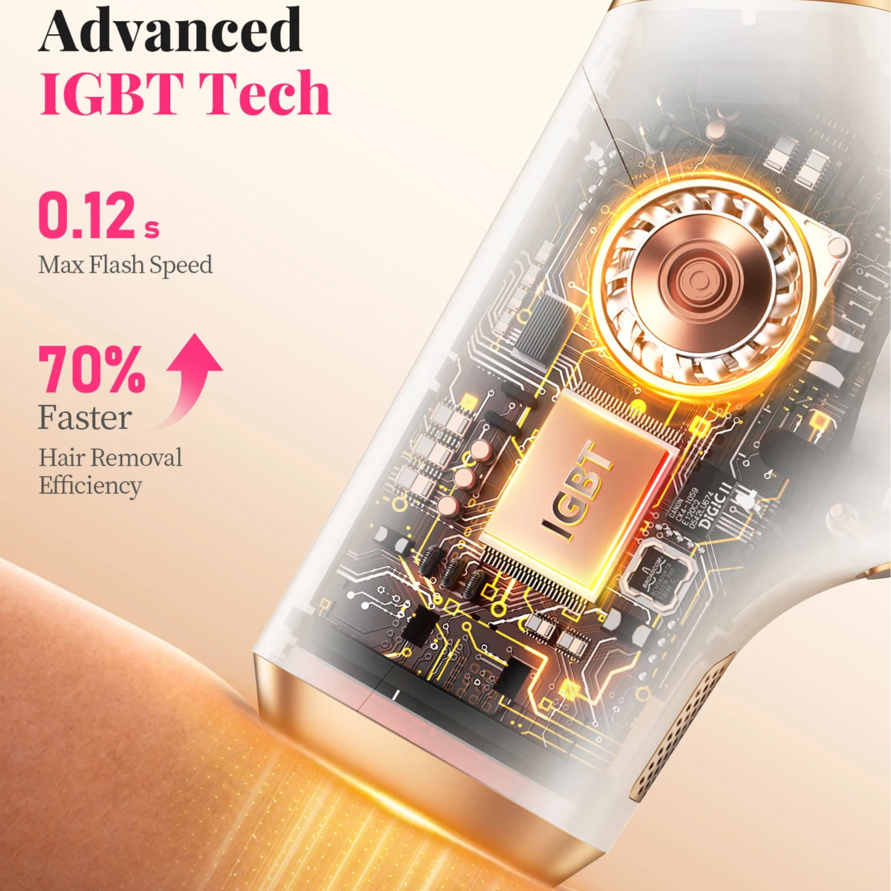 IPL Permanent Hair Removal Device