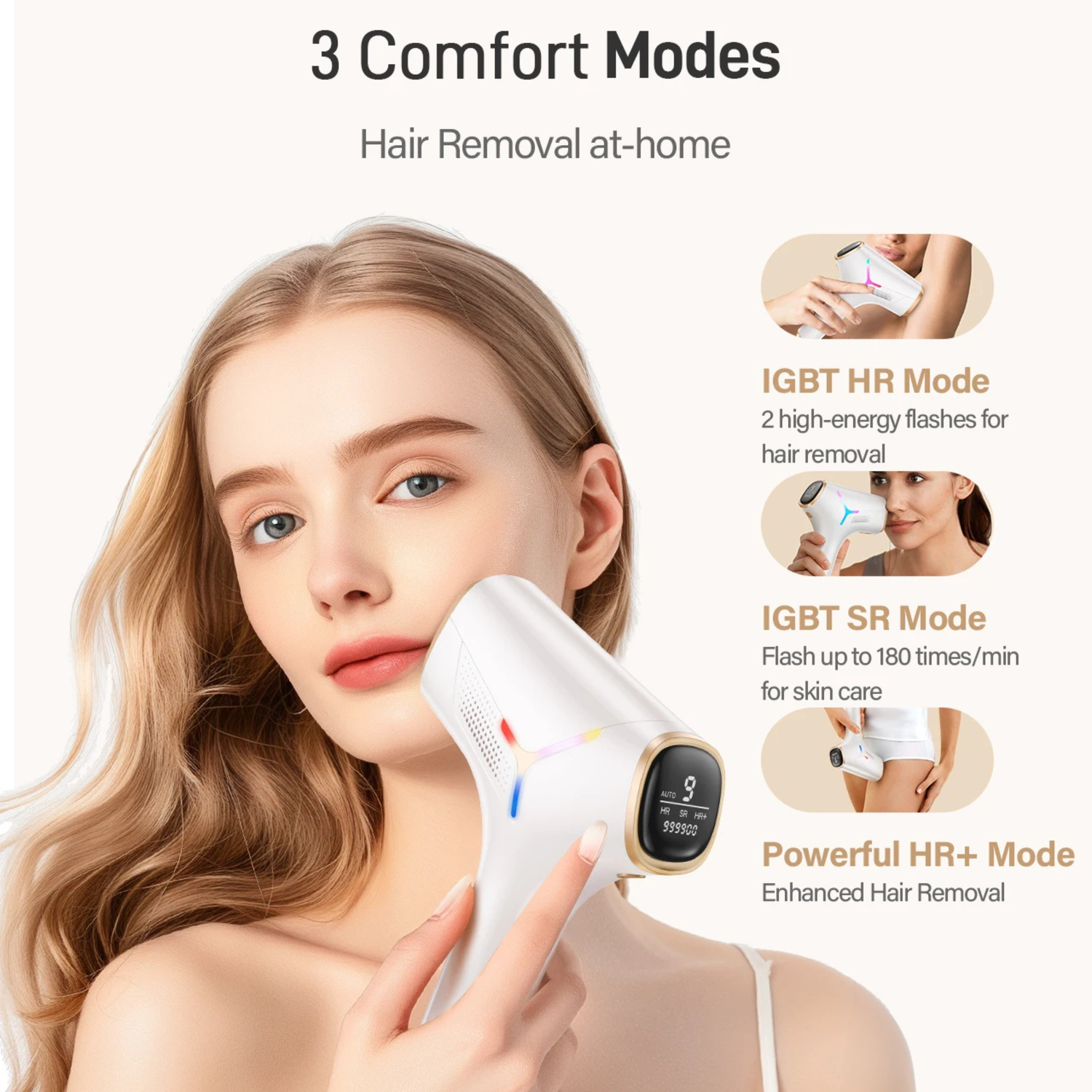 IPL Permanent Hair Removal Device
